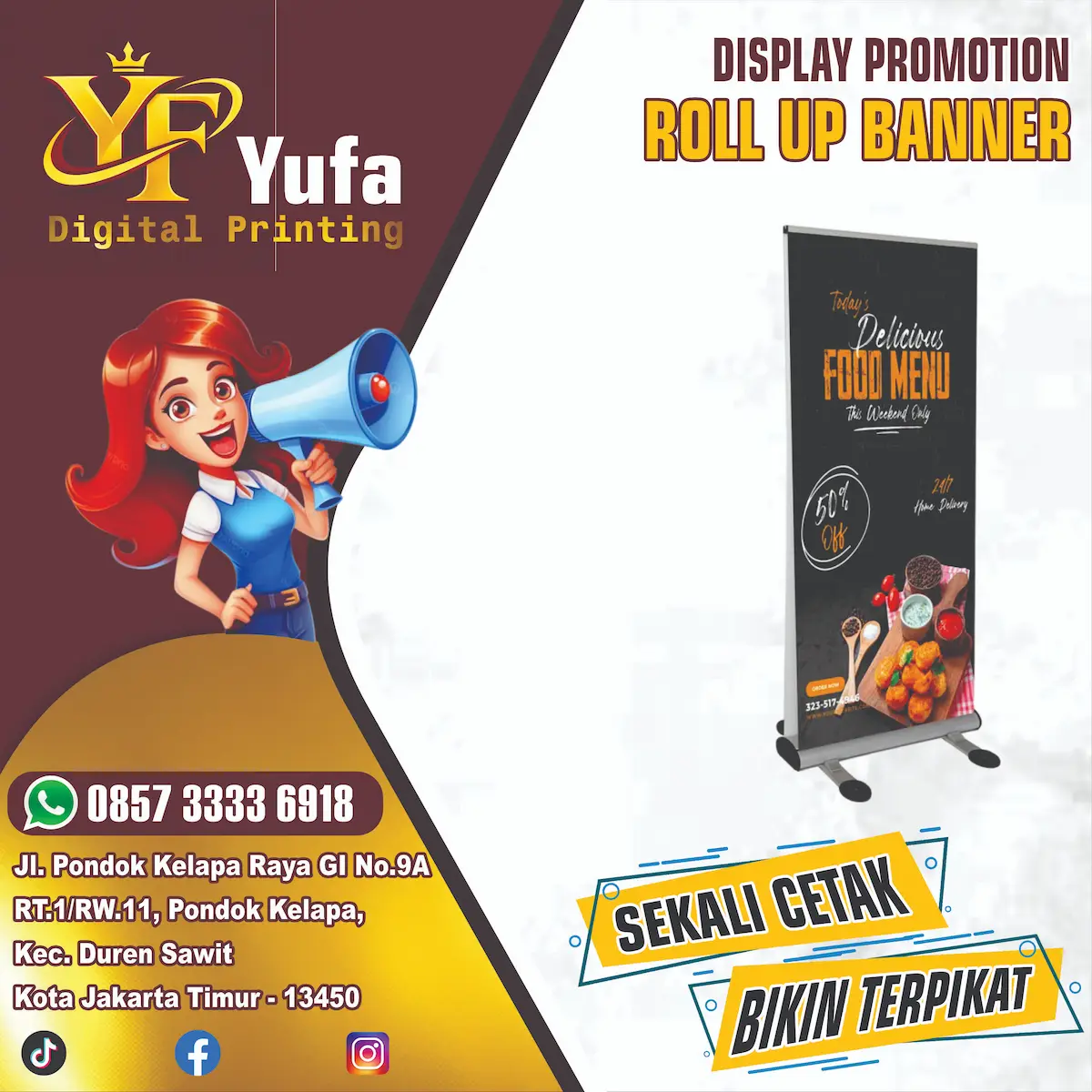 Roll Up Banner Yufa